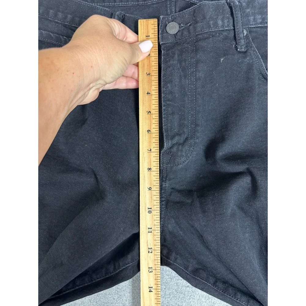 Gap Slim Gapflex Jeans Mens 40x30 Black Denim Pants Stretch